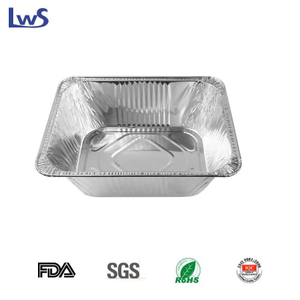 Aluminum foil half size pan LWS-RE324B