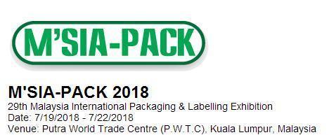 Invitation For The M'SIA-PACK 2018