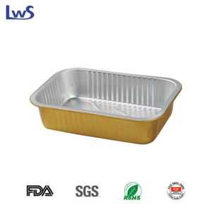 LWS-REC220 Coated smoothwall aluminum foil container