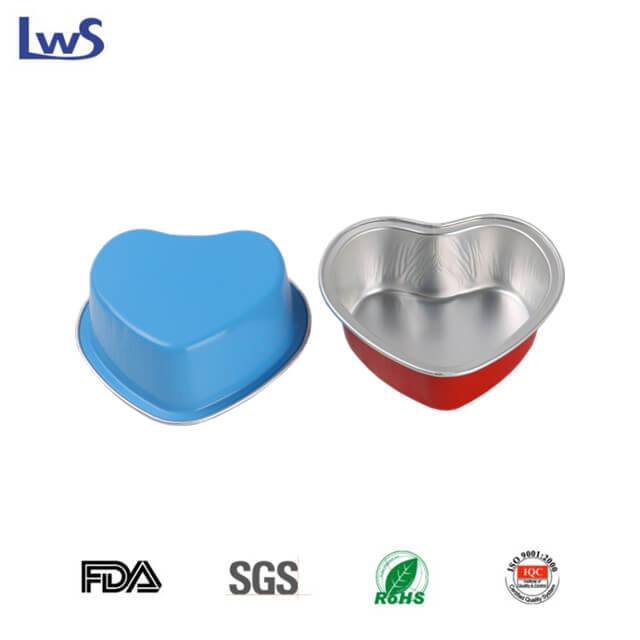 LWS-HC86 Color smoothwall aluminum foil container